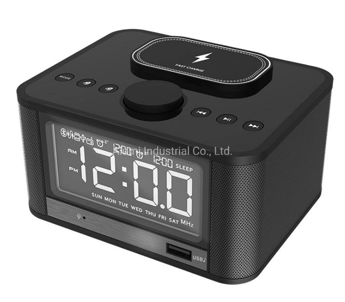 Docking Station Alarm Clock Wireless Speaker