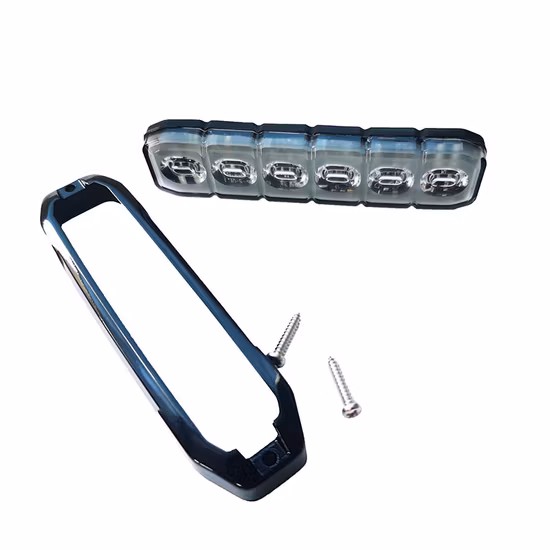 넓은 전압 듀얼 컬러 소프트 렌즈 LED 라이트헤드